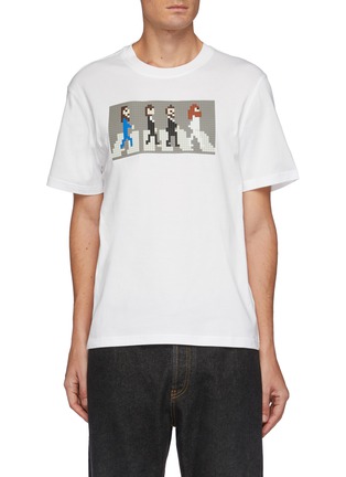 Main View - Click To Enlarge - 8-BIT - Beatles Abbey Road T-Shirt