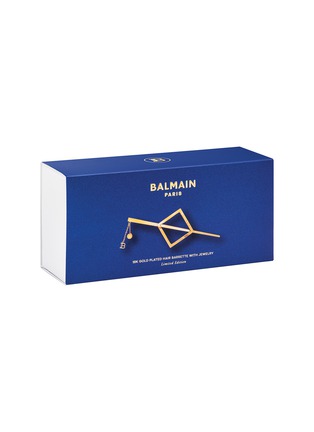 Main View - Click To Enlarge - BALMAIN HAIR COUTURE - Limited Edition 18K gold plated Barrette Pour Cheveux Jewellery