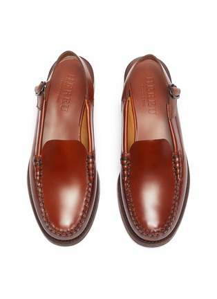 Detail View - Click To Enlarge - HEREU - Raiguer' Sligback Leather Loafers