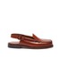 Main View - Click To Enlarge - HEREU - Raiguer' Sligback Leather Loafers