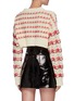 Back View - Click To Enlarge - MERYLL ROGGE - Shoulder Button Cropped Sweater
