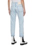Back View - Click To Enlarge - RAG & BONE - Maya' Frayed Hem Crop Denim Jeans