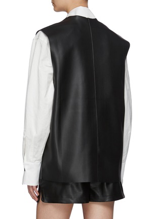 Back View - Click To Enlarge - THE FRANKIE SHOP - Nerea Zip Vest