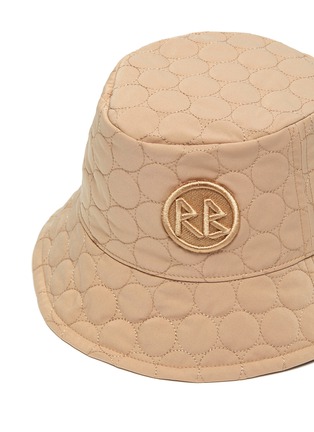 Detail View - Click To Enlarge - RUSLAN BAGINSKIY - Monogram Embellish Quilt Bucket Hat