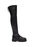 Main View - Click To Enlarge - STUART WEITZMAN - Lowland Ultralift' Over The Knee Flatform Suede Boots