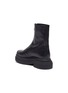  - STUART WEITZMAN - Charlie Zip Sportlift Flatform Leather Ankle Boots