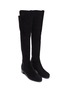 Detail View - Click To Enlarge - STUART WEITZMAN - Reserve' Stretch Leather Knee High Boots