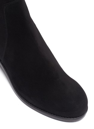 Detail View - Click To Enlarge - STUART WEITZMAN - Reserve' Stretch Leather Knee High Boots