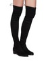 Figure View - Click To Enlarge - STUART WEITZMAN - Midland' Suede Thigh High Boots