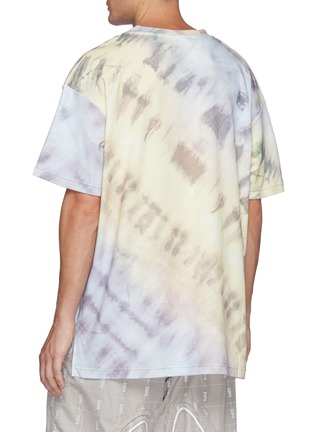Back View - Click To Enlarge - ANGEL CHEN - Tie-Bleach Oversized T- Shirt