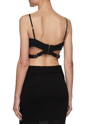 Back View - Click To Enlarge - DION LEE - Lace Insert Bralette