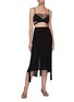 Figure View - Click To Enlarge - DION LEE - Lace Insert Bralette
