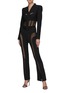 Figure View - Click To Enlarge - DION LEE - Suspend Lace Bustier Jacket