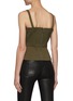 Back View - Click To Enlarge - DION LEE - Contour Rib Corset Sleeveless Top