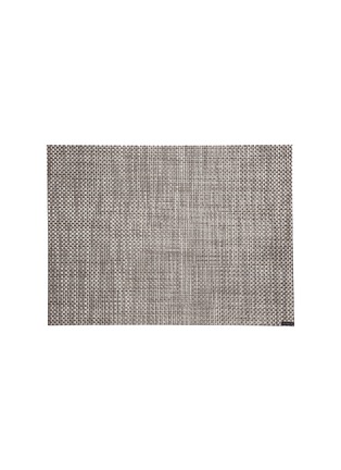 Main View - Click To Enlarge - CHILEWICH - BASKETWEAVE COMPACT RECTANGLE PLACEMAT — OYSTER