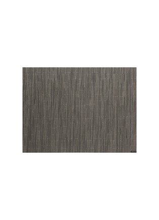 Main View - Click To Enlarge - CHILEWICH - BAMBOO RECTANGLE PLACEMAT — GREY FLANNEL