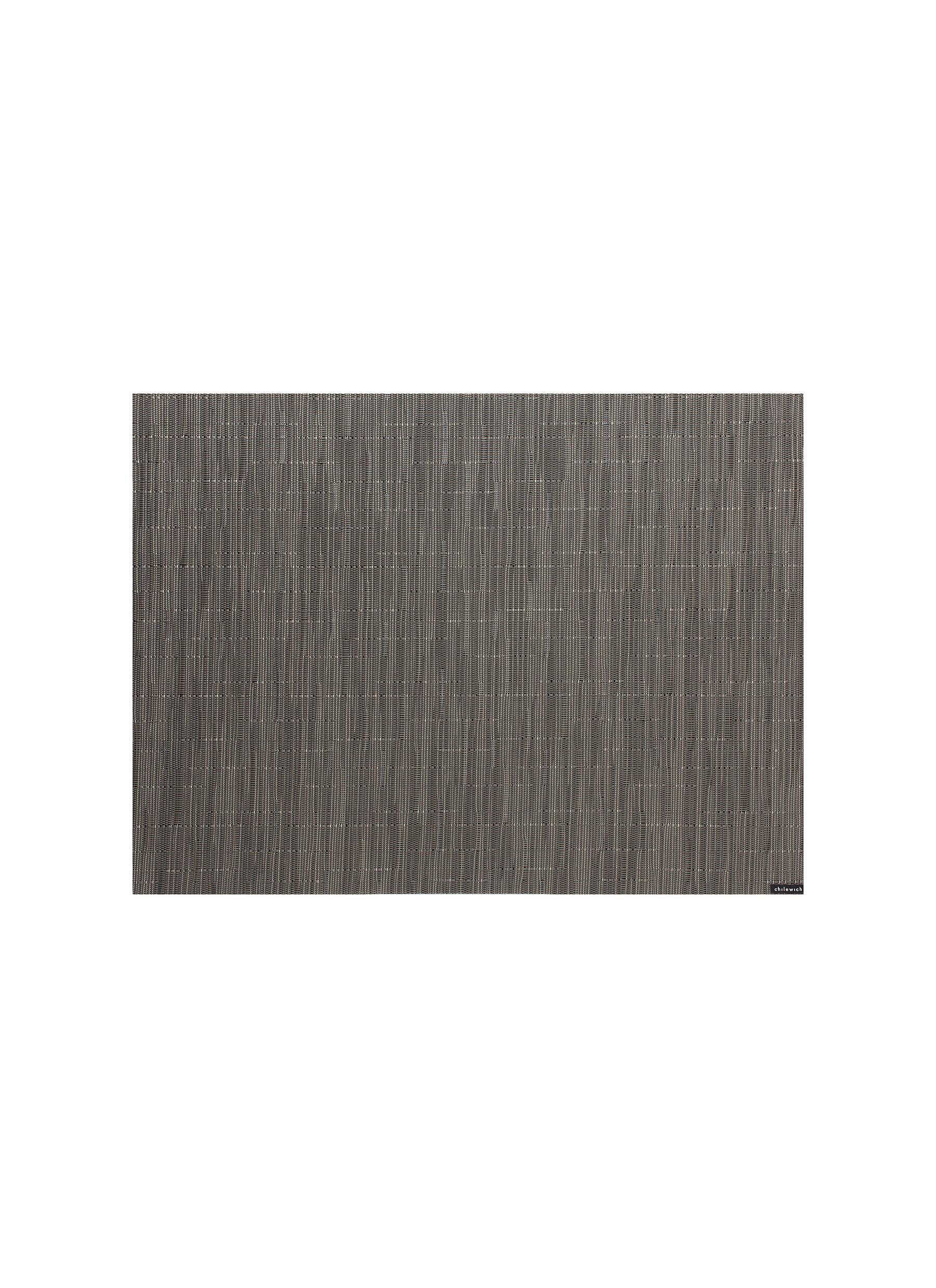 BAMBOO RECTANGLE PLACEMAT - GREY FLANNEL