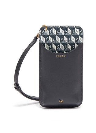 Main View - Click To Enlarge - ANYA HINDMARCH - I Am A Plastic Bag' Crossbody Phone Pouch