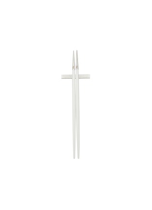Main View - Click To Enlarge - CUTIPOL - GOA Chopstick Set – White/Silver