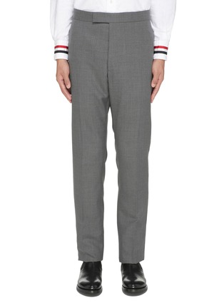 Main View - Click To Enlarge - THOM BROWNE  - Classic Backstrap Suiting Pants