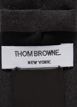 Detail View - Click To Enlarge - THOM BROWNE - Twill Tie