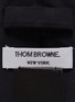 Detail View - Click To Enlarge - THOM BROWNE  - Classic Four Bar Plain Weave Wool Tie