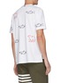 Back View - Click To Enlarge - THOM BROWNE  - All-over Animal Print T-shirt