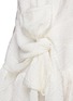 Detail View - Click To Enlarge - ROKSANDA - 'Arana' chevron cloqué peplum dress
