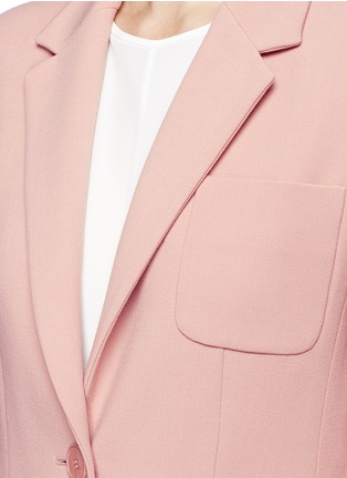 Detail View - Click To Enlarge - ROKSANDA - 'Camogie' bow sleeve tailored blazer