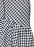 Detail View - Click To Enlarge - TOME - Ruffle gingham check mermaid skirt