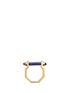 Main View - Click To Enlarge - W. BRITT - 'Bar' inset lapis lazuli 18k gold ring