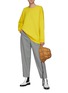 Figure View - Click To Enlarge - LOEWE - Anagram Appliqued Cashmere Knit Sweater