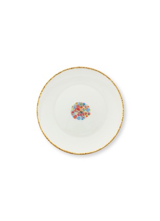 Main View - Click To Enlarge - CORALLA MAIURI - Craquelé Edge Confetti Dinner Coupe Plate