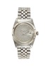 Main View - Click To Enlarge - LANE CRAWFORD VINTAGE COLLECTION - Rolex Mystery Oyster Perpetual Datejust 1570 white gold bezel stainless steel watch