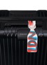 Detail View - Click To Enlarge -  - Limited Edition City Leather Luggage Tag – London