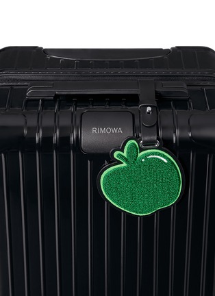 Detail View - Click To Enlarge -  - Luggage Charm – Apple Green