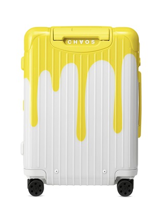  -  - Limited Edition Essential Cabin Polycarbonate Suitcase – White/Saffron