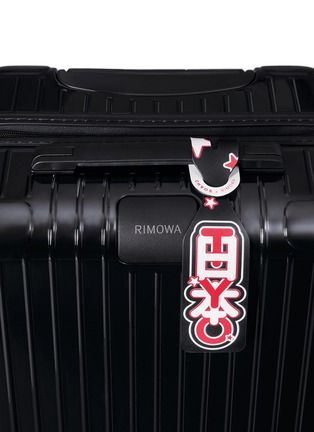 Detail View - Click To Enlarge -  - Limited Edition City Leather Luggage Tag – Tokyo