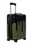 Detail View - Click To Enlarge -  - Limited Edition Essential Cabin Polycarbonate Suitcase – Black/Cactus