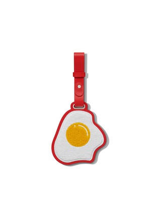 Main View - Click To Enlarge -  - Luggage Charm – Egg White