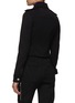 Back View - Click To Enlarge - BOTTEGA VENETA - Rivet Button Wool Blend Jacket