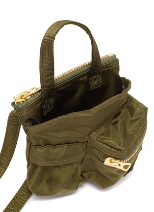 Detail View - Click To Enlarge - SACAI - x Porter Nylon Crossbody Small Pocket Bag