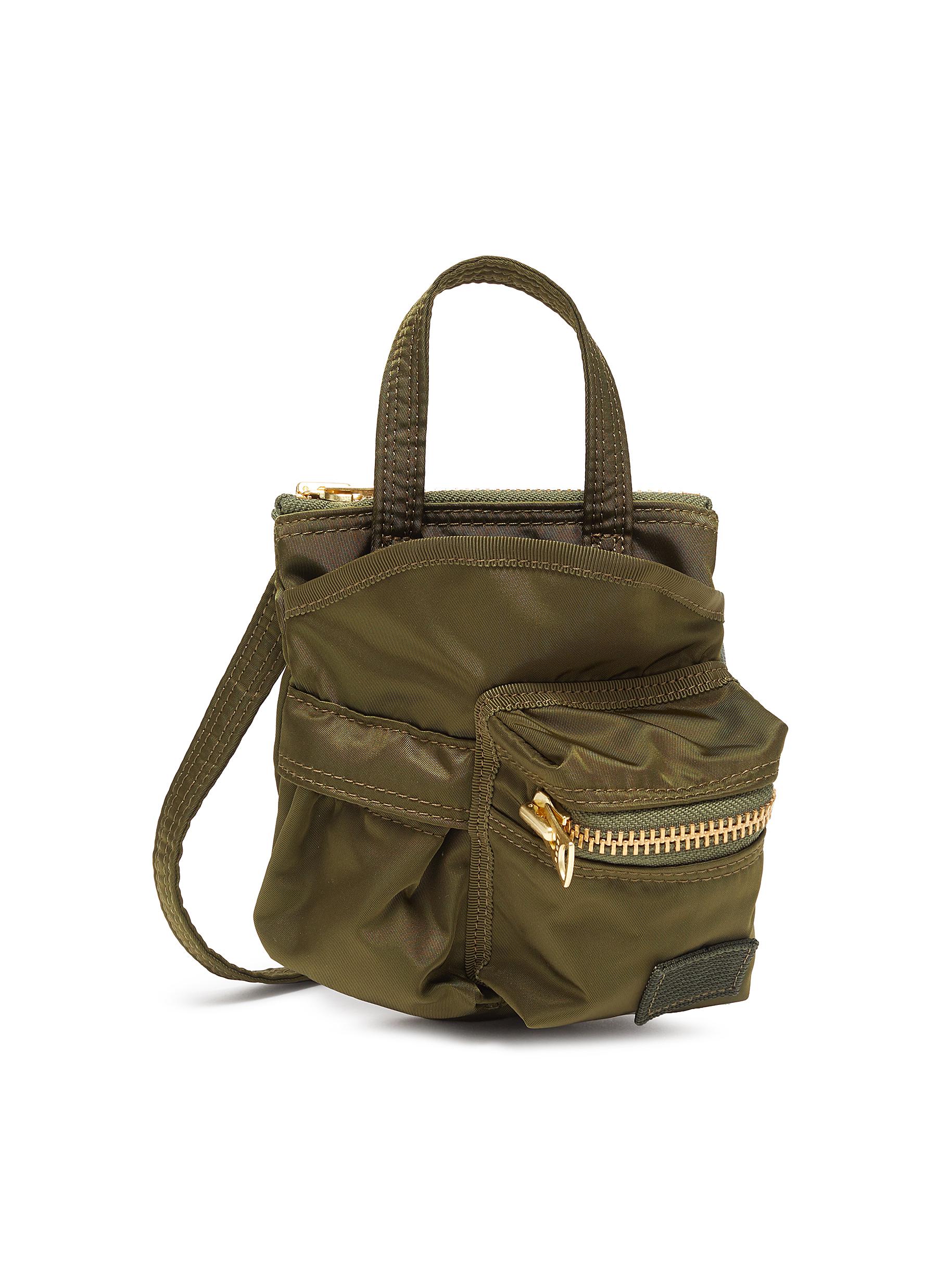 Sacai X Porter Nylon Crossbody Small Pocket Bag | ModeSens
