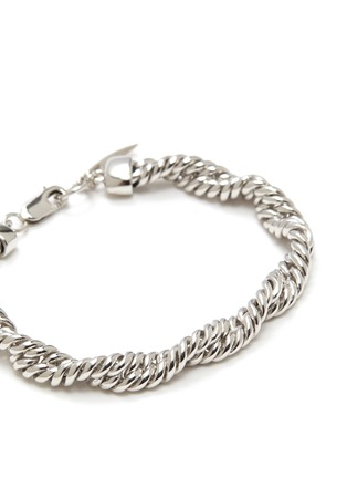 Detail View - Click To Enlarge - MISSOMA - Silver Marina Double Chain Bracelet