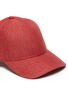 Detail View - Click To Enlarge - VARSITY - Logo Plaque Back Strap Linen Cap