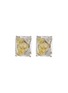 Main View - Click To Enlarge - YUESPHERE - Mini Nimbo' Cubic Zirconia Sterling Silver Stud Earrings