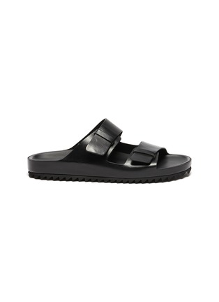 Main View - Click To Enlarge - OFFICINE CREATIVE - Agorà' double strap leather sandals