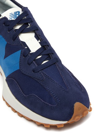 Detail View - Click To Enlarge - NEW BALANCE - 327 Refined Learning Suede Panelled Nylon Sneakers