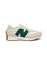 Main View - Click To Enlarge - NEW BALANCE - 327 Refined Learning Suede Panelled Nylon Sneakers