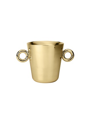 Main View - Click To Enlarge - GHIDINI 1961 - Double O Ice Bucket – High Brass